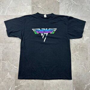 Van Halen Graphic Tour Tee Mens Large y2k Short Sleeve Band Shirt 2007-2008